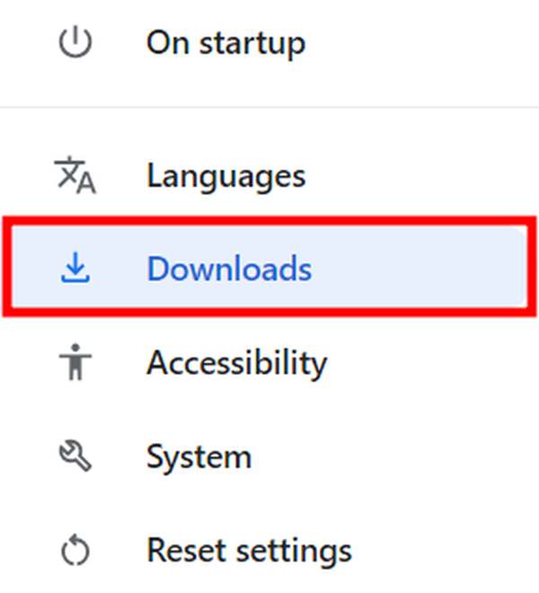 chrome download blocked