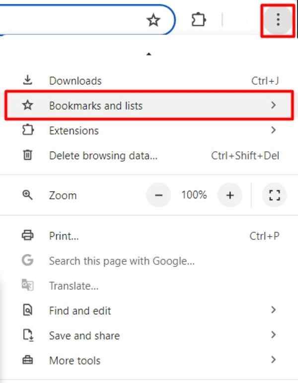 how to remove bookmarks on chrome