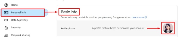 how to change your profile picture on google chrome