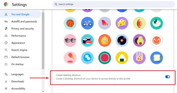 how to change default profile in chrome