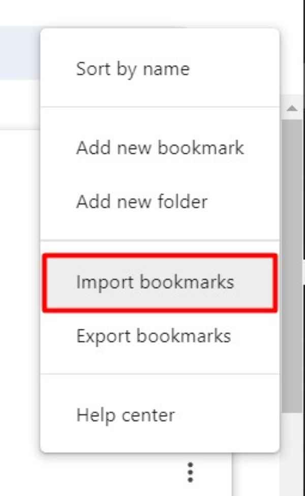 recover deleted bookmarks chrome