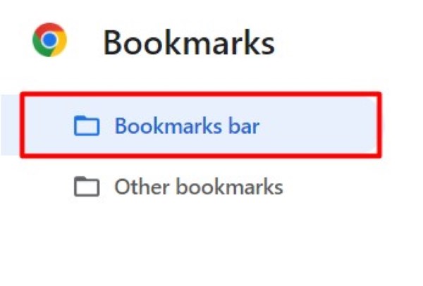 chrome sort bookmarks