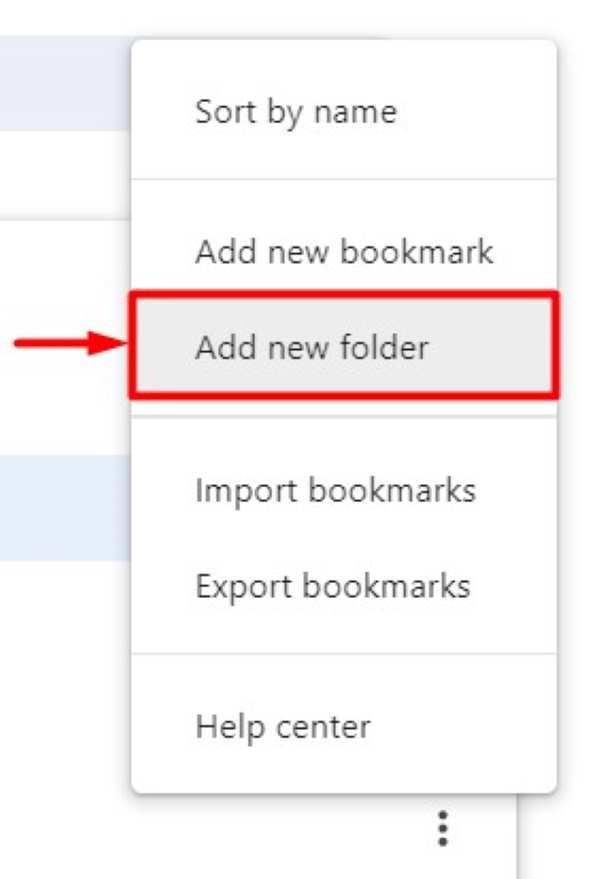 how to sort bookmarks in google chrome