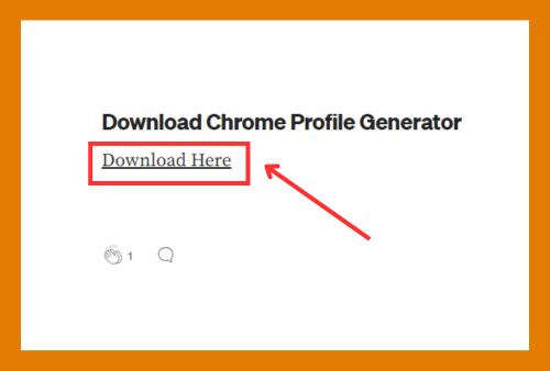 Chrome Profile Generator Download (Easiest Way in 2024)