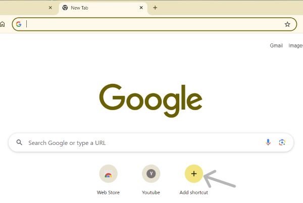 how do i add a website to my chrome homepage