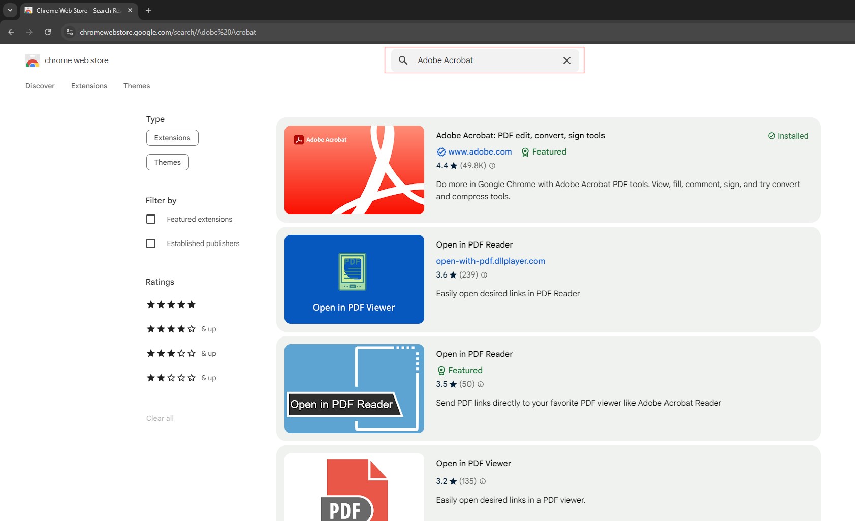 extension to chrome add adobe acrobat 