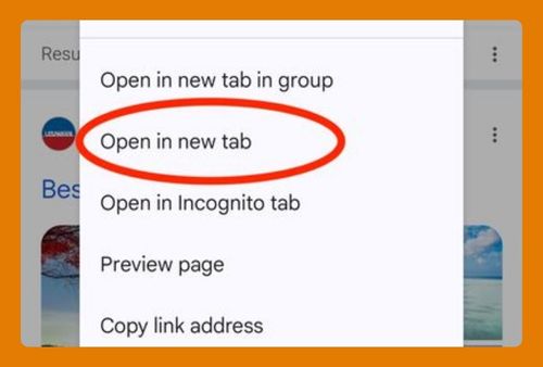 Set Chrome to Open Links in New Tab Automatically on Android