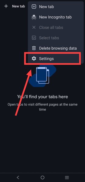 chrome android autofill settings