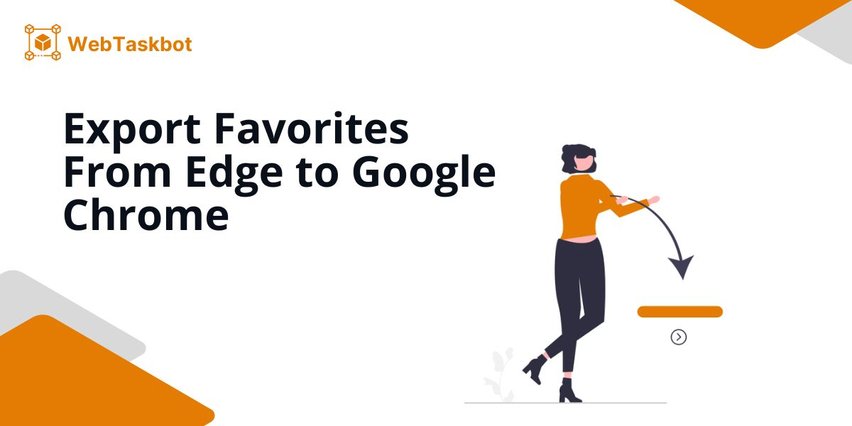 google chrome edge favorites export