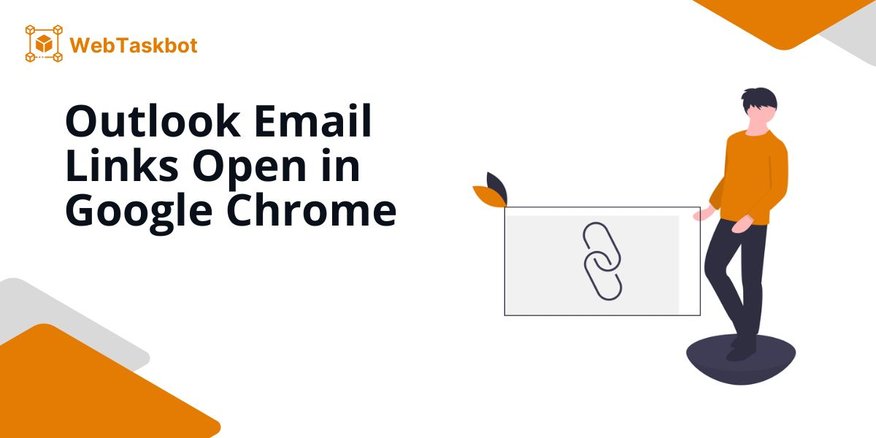 outlook email links open chrome