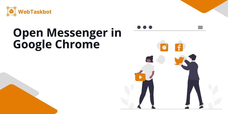 open the messenger in chrome