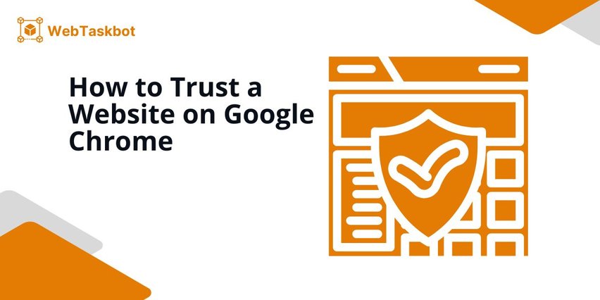 google chrome trust websites