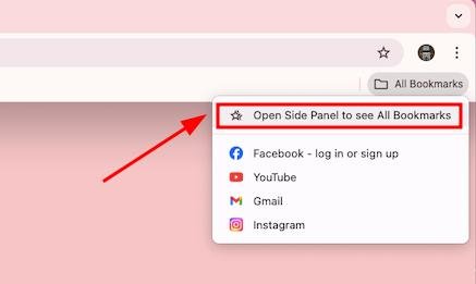 how to remove bookmarks on chrome mac