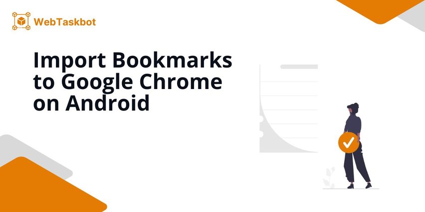 google chrome android import bookmarks