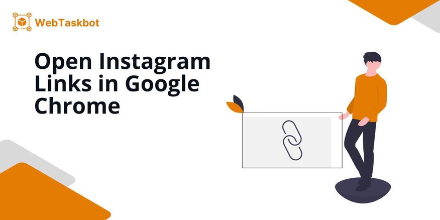 instagram app to open links in chrome