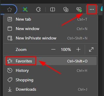 edge to chrome import settings