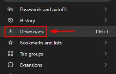 how to open the download chrome