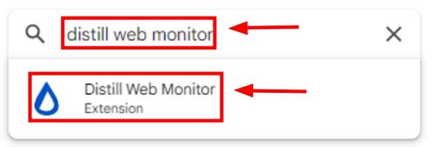 chrome extension monitoring website