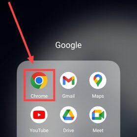 home screen android chrome bookmark