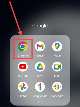 android chrome bookmarks not showing